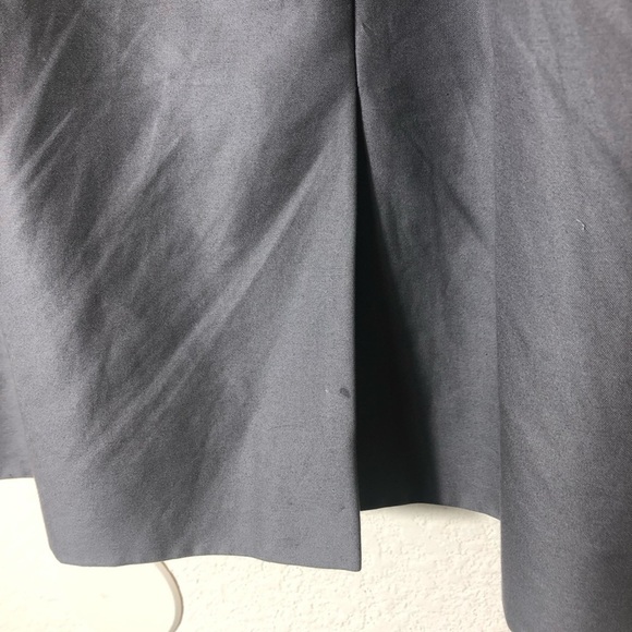 J. Crew‎ Karlie Dress Charcoal Gray Sleeveless Short Bridesmaid Size 4 Classic - Picture 6 of 10